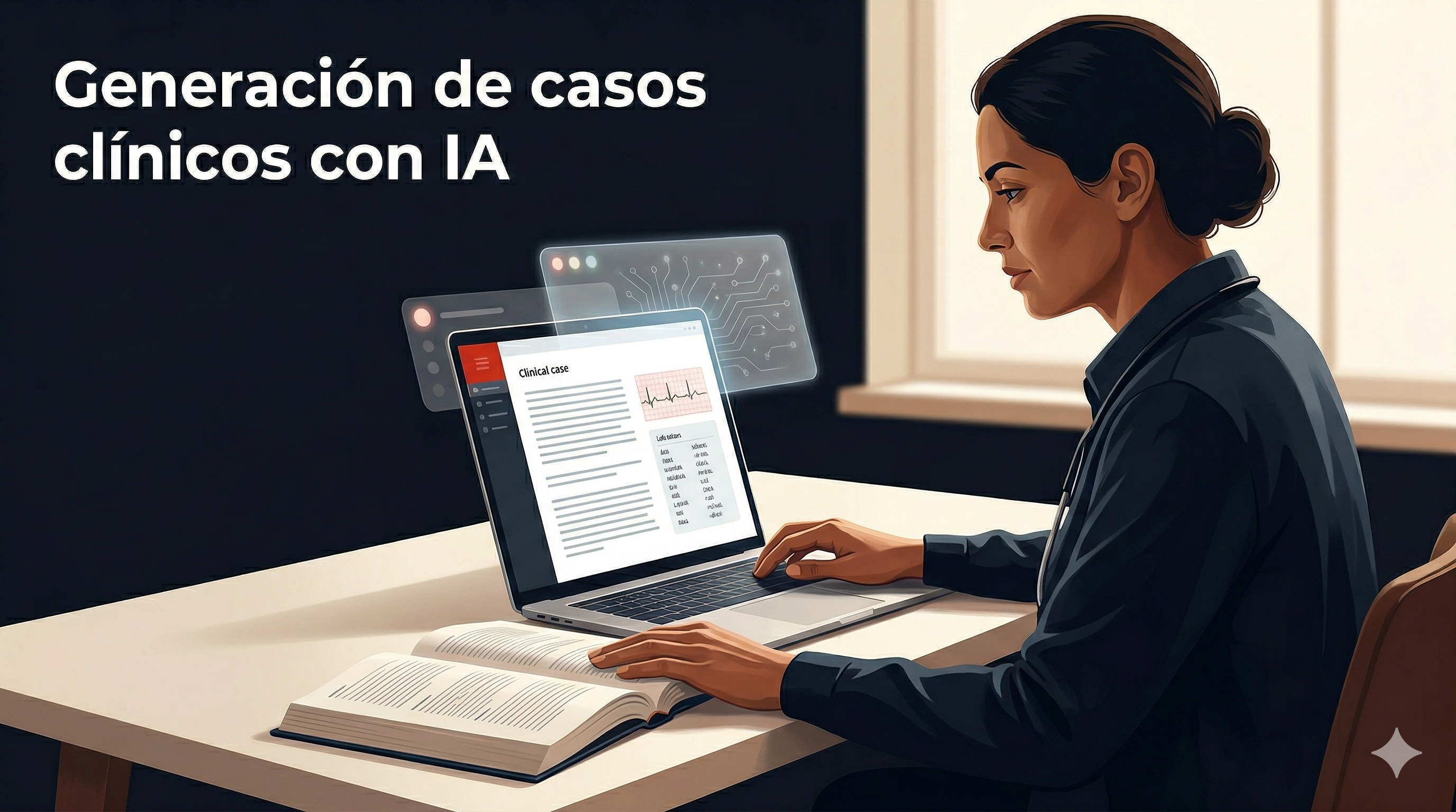 Genera casos clínicos a medida con IA en minutos