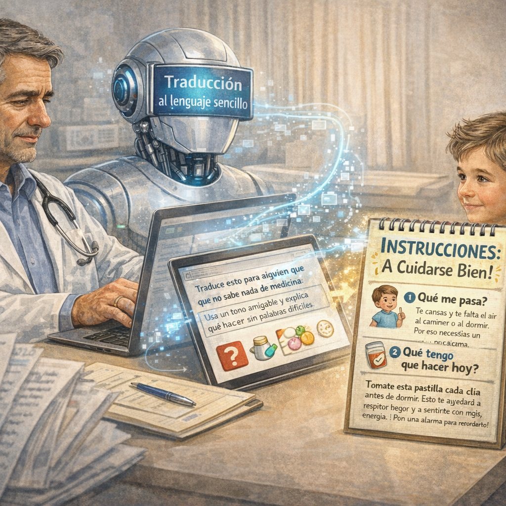 Prompt para traducir textos médicos